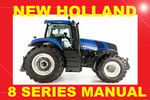 Thumbnail ►►NEW HOLLAND 8 SERIES TRACTOR T8.270 T8.300 T8.330 T8.360 T8.390 SERVICE WORKSHOP REPAIR MANUAL PDF DOWNLOAD ►►HYDRAULIC PNEUMATIC ELECTRICAL ELECTRONIC SYSTEMS ENGINE TRA