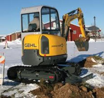 Product picture GEHL 283Z Compact Excavator PARTS PART MANUAL