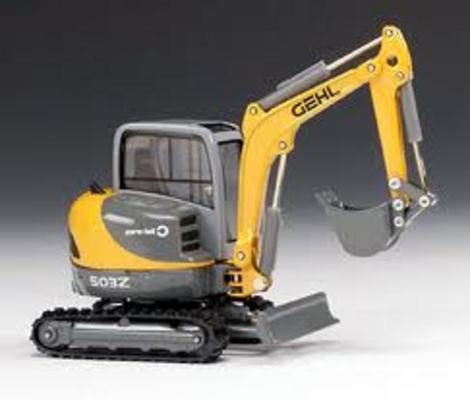 Product picture GEHL 503Z 503 Compact Excavator PARTS PART IPL MANUAL