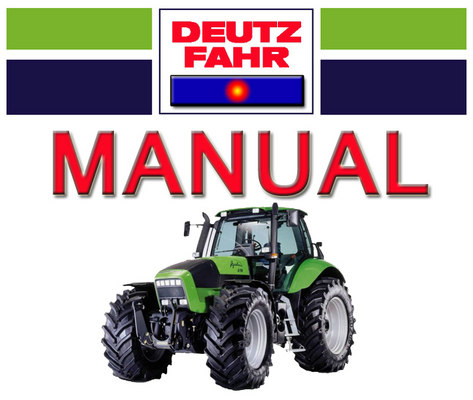 Product picture DEUTZ FAHR TRACTOR AGROTRON K 90 100 110 120 WORKSHOP MANUAL