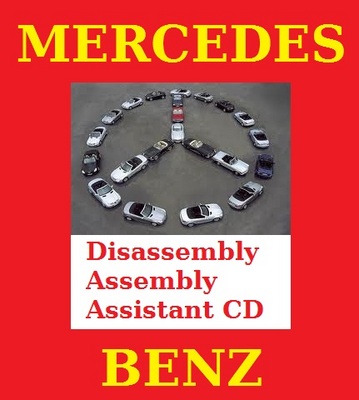 Product picture Mercedes Benz Disassembly & Assembly Assistant SL Class W129 SL Class W230 CL Class W215 C Class  W203 C Class Sports Coupe W203 E Class W210 E Class W211 S Class W220 M Class W163 G Class W463 CL