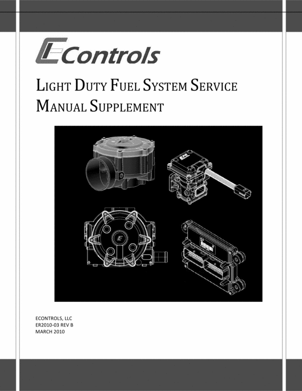 Product picture EControls Fuel System Service Manual 